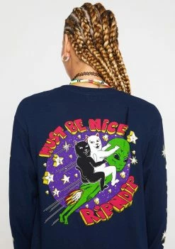 RIPNDIP Star Gazer Long Sleeve Top