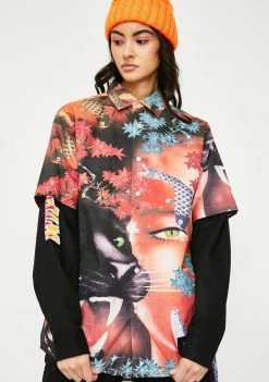 RIPNDIP Koi Button Up Shirt