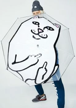 RIPNDIP Lord Nermal Clear Umbrella