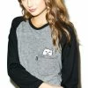 Wholesale ๐ RIPNDIP Pussy Pocket Raglan Tee ๐ 2 RIPNDIP Pussy Pocket Raglan Tee