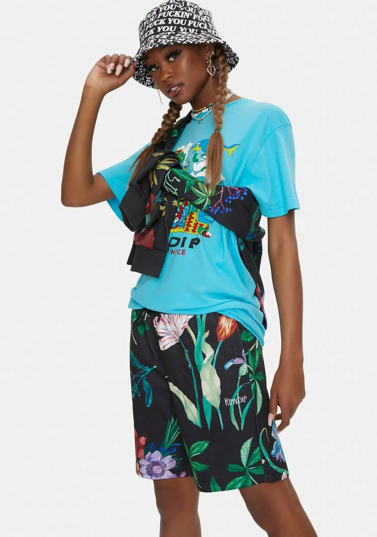 Hot Sale ๐ RIPNDIP Greenhouse Sweat Shorts ๐ 4 RIPNDIP Greenhouse Sweat Shorts