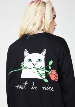 RIPNDIP Tops Romantic Nerm Long Sleeve Tee