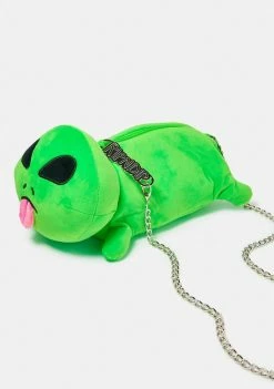 RIPNDIP Alien Whole Gang Plush Carrying Bag Bags & Wallets