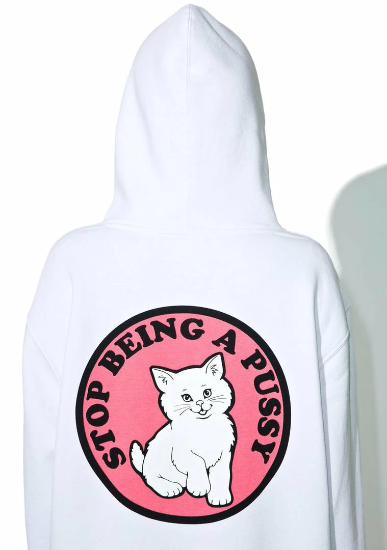 Hot Sale ๐ RIPNDIP Stop Being A Pussy Hoodie ๐ 6 RIPNDIP Stop Being A Pussy Hoodie