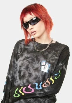 RIPNDIP Tops Acid Playdo Long Sleeve Top
