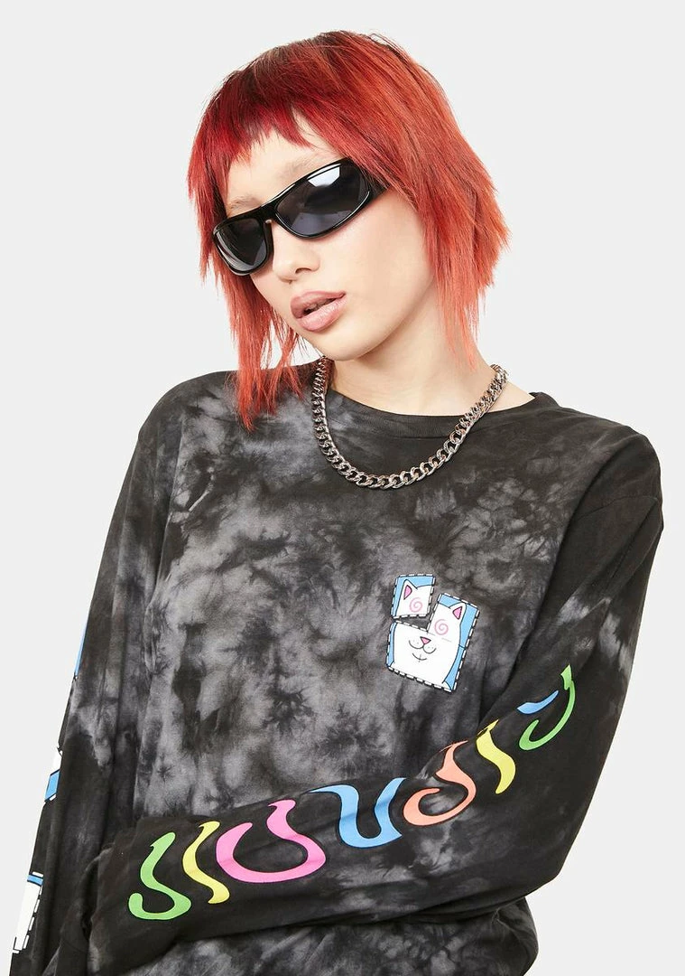 Best deal ๐ RIPNDIP Tops Acid Playdo Long Sleeve Top ๐คฉ 4 RIPNDIP Tops Acid Playdo Long Sleeve Top