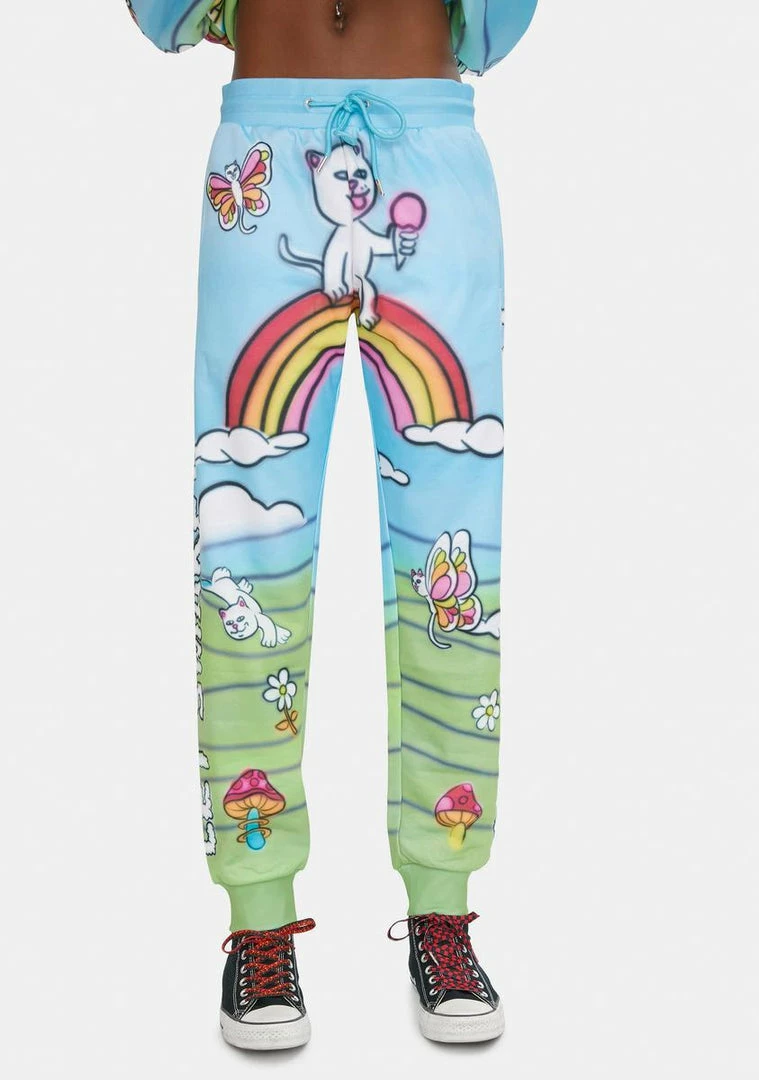 New โ RIPNDIP Bottoms Let's Make Love Sweatpants ๐คฉ 3 RIPNDIP Bottoms Let's Make Love Sweatpants
