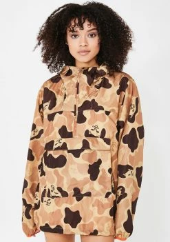 RIPNDIP Nerm Camo Packable Anorak Jacket Outerwear