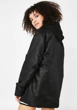RIPNDIP Outerwear Black Out Nylon Jacket