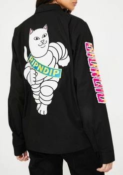 RIPNDIP Outerwear Racing Team Coach Jacket