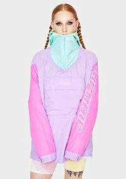 RIPNDIP Flo-Res Color Block Anorak Jacket