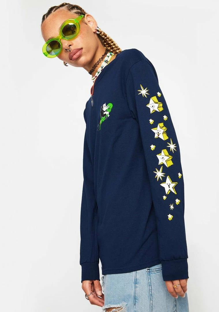Deals ๐คฉ RIPNDIP Star Gazer Long Sleeve Top ๐ฏ 6 RIPNDIP Star Gazer Long Sleeve Top