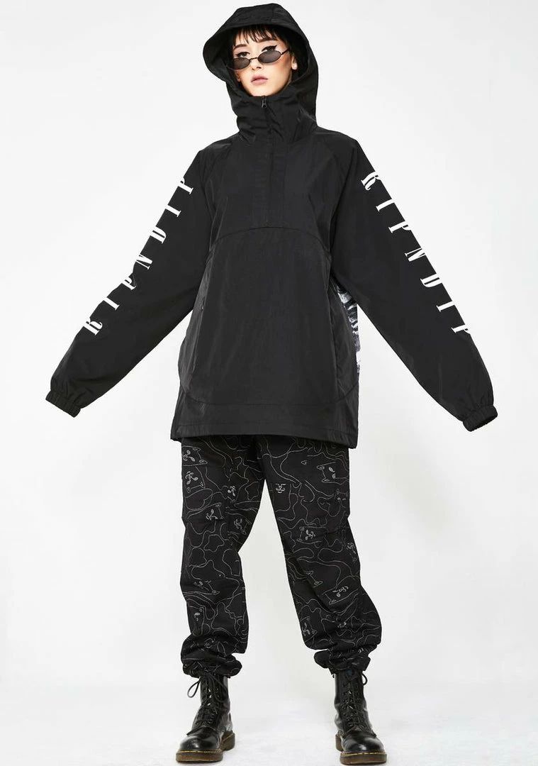 Brand new π₯ RIPNDIP Nerm Scan Anorak Jacket Outerwear π 7 RIPNDIP Nerm Scan Anorak Jacket Outerwear