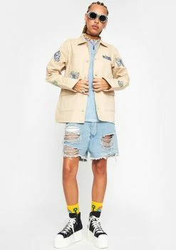 Promo 🎁 RIPNDIP Outerwear Think Factory Military Jacket 😉 8 RIPNDIP Outerwear Think Factory Military Jacket