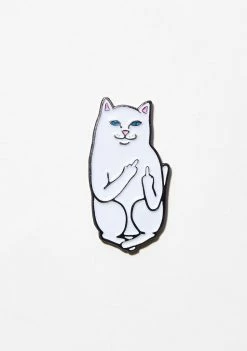 Promo 😉 RIPNDIP DGAF Lord Nermal Pin Pins & Patches 👏 8 RIPNDIP DGAF Lord Nermal Pin Pins & Patches