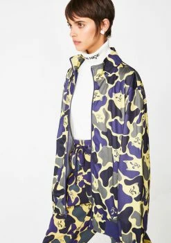 RIPNDIP Plum Nerm Camo Track Jacket