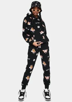 RIPNDIP Black Butterfly Hoodie Tops