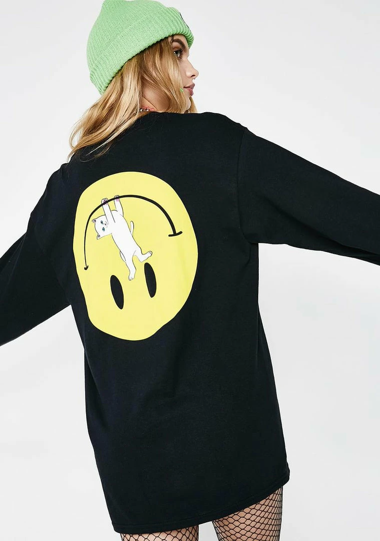 Coupon ⭐ RIPNDIP Everything Will Be Ok Long Sleeve 👏 3 RIPNDIP Everything Will Be Ok Long Sleeve