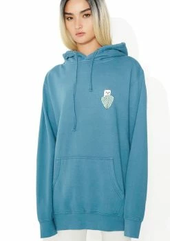 RIPNDIP Dove Blue Frida Nermal Hoodie Tops