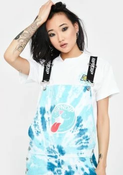 RIPNDIP Pill Tie Dye Overalls