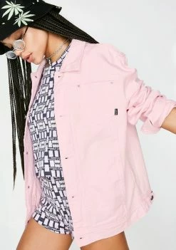 RIPNDIP Nermcasso Flower Denim Jacket Outerwear