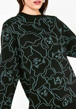 RIPNDIP Nerm Line Camo Knit Sweater