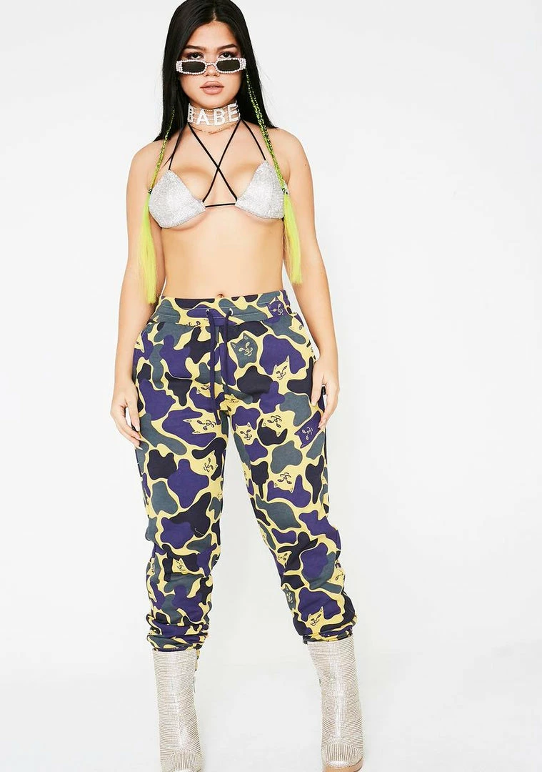 Best Sale π₯ RIPNDIP Bottoms Nerm Camo Track Pants π 4 RIPNDIP Bottoms Nerm Camo Track Pants