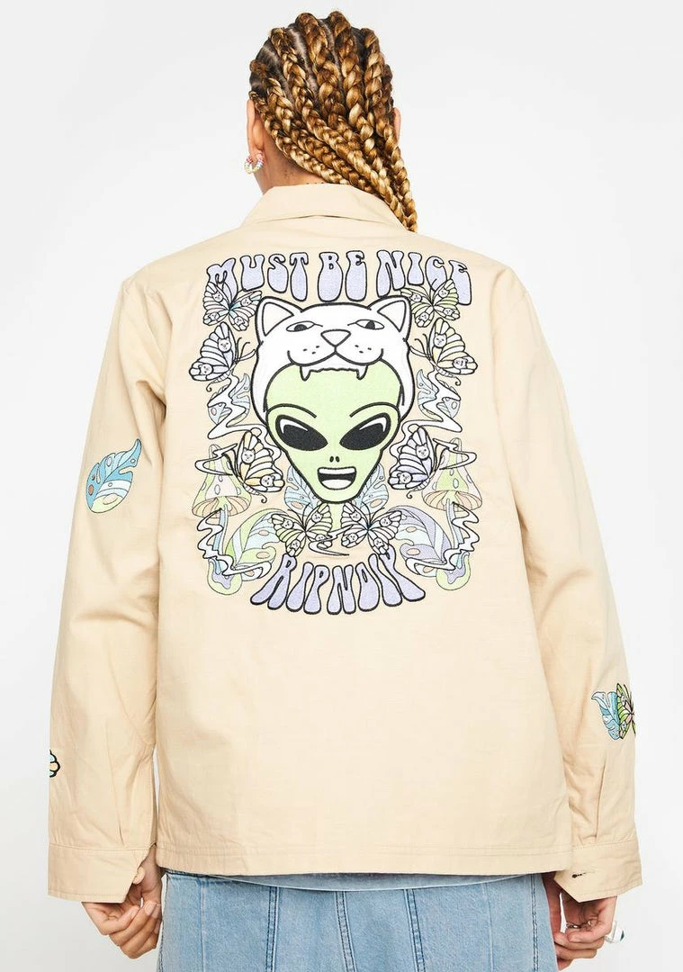 Promo 🎁 RIPNDIP Outerwear Think Factory Military Jacket 😉 4 RIPNDIP Outerwear Think Factory Military Jacket