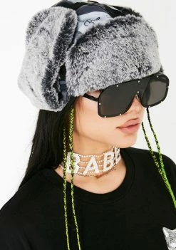 RIPNDIP Hats Blackout Nerm Camo Aviator Hat