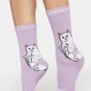 RIPNDIP Purple Lord Nermal Crew Socks