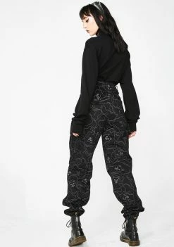 RIPNDIP Bottoms Nermal 3M Line Camo Cargo Pants