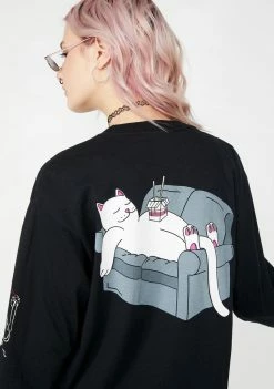 RIPNDIP Noodles Long Sleeve Tee