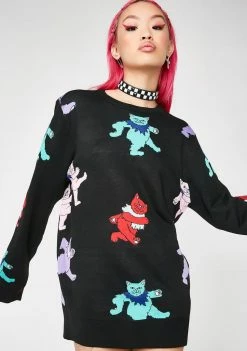 RIPNDIP Dancing Nerm Knit Sweater