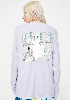 RIPNDIP Tops Igor Long Sleeve Tee
