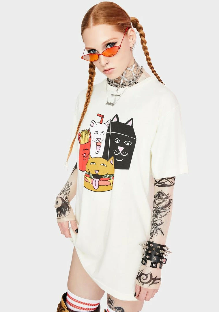 Budget ๐ฅ RIPNDIP McNerm Graphic Tee Tops โจ 4 RIPNDIP McNerm Graphic Tee Tops