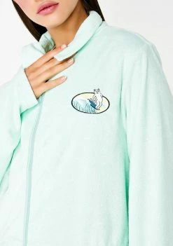 RIPNDIP Paradise Terry Cloth Zip Up Outerwear