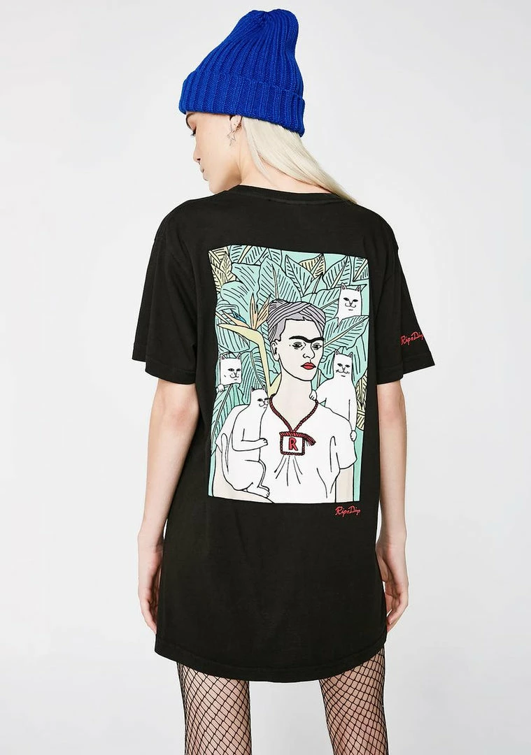 Cheapest ๐งจ RIPNDIP Tops Onyx Nermal Portrait Tee โ 3 RIPNDIP Tops Onyx Nermal Portrait Tee