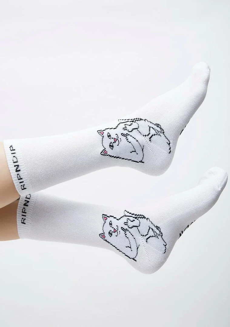 Outlet 🥰 RIPNDIP 🧦 Socks & Tights Classic Lord Nermal 🧦 Socks 🛒 2 RIPNDIP Socks & Tights Classic Lord Nermal Socks