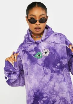 RIPNDIP Home Grown Tie Dye Hoodie Tops