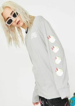 RIPNDIP Hot Head Long Sleeve Tee Tops