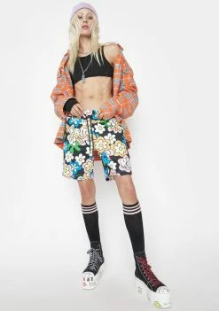 RIPNDIP Flower Child Sweatshorts