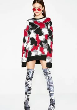 RIPNDIP Nerm Camo Knit Sweater