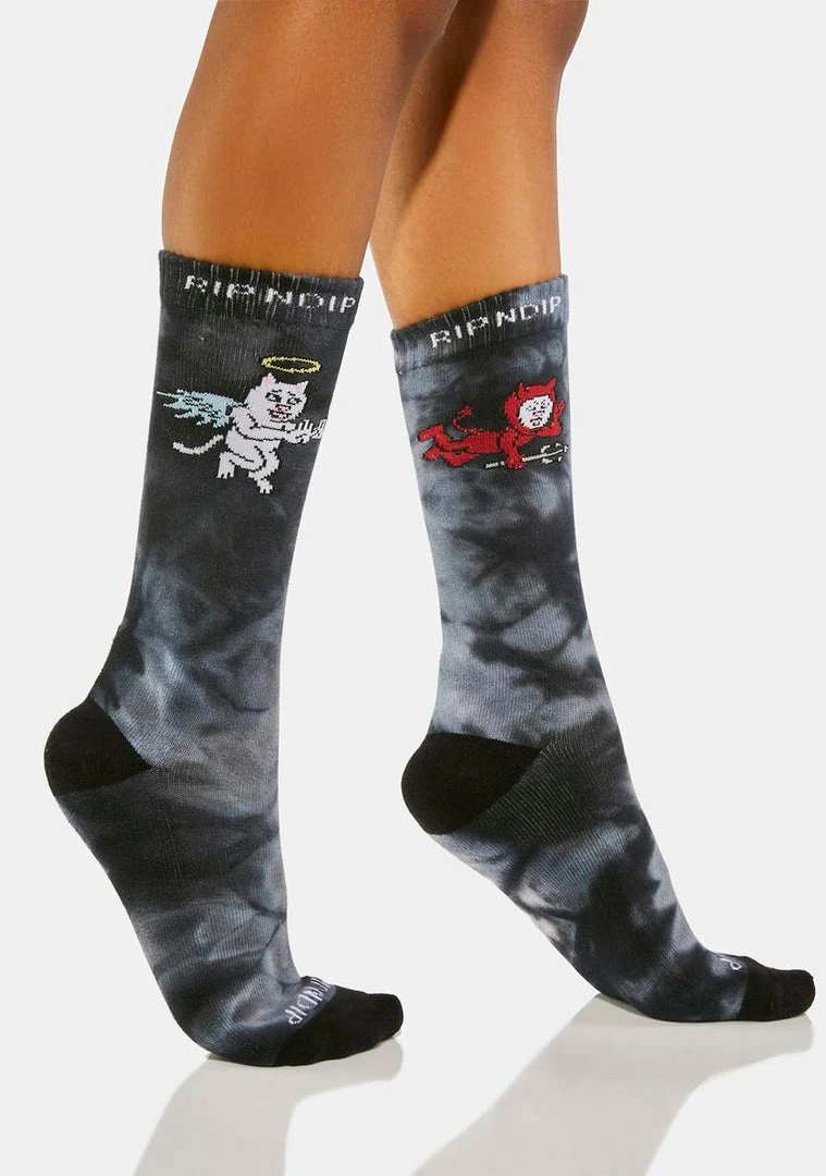 Discount 💯 RIPNDIP Limbo Crew 🧦 Socks 👍 3 RIPNDIP Limbo Crew Socks