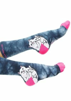 RIPNDIP Lord Nermal Acid Pink Socks Socks & Tights