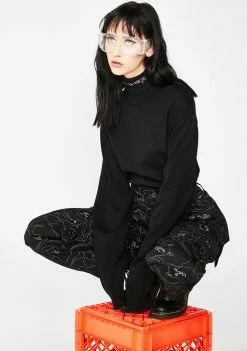 RIPNDIP Dark Must Be Nice Turtleneck Tops