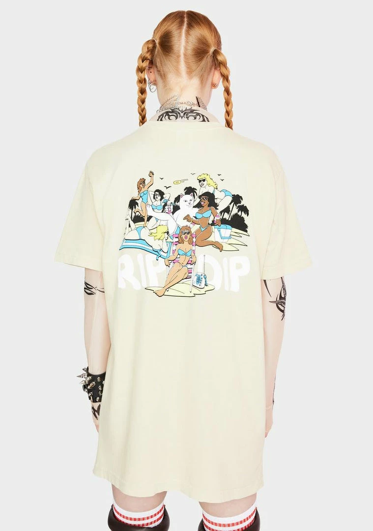 Coupon π RIPNDIP Tops Spring Break Graphic Tee π 3 RIPNDIP Tops Spring Break Graphic Tee