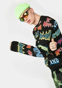 RIPNDIP Rock N' Nerm Crewneck Sweater