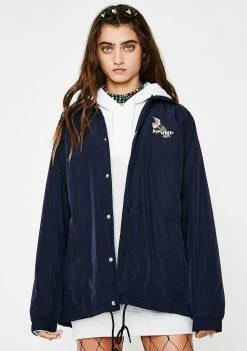 RIPNDIP Blue Botanical Nylon Jacket