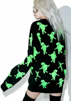 Wholesale π RIPNDIP Tops Dancing Alien Sweater β 10 RIPNDIP Tops Dancing Alien Sweater