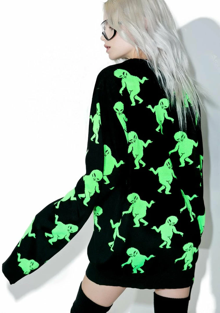 Wholesale π RIPNDIP Tops Dancing Alien Sweater β 6 RIPNDIP Tops Dancing Alien Sweater